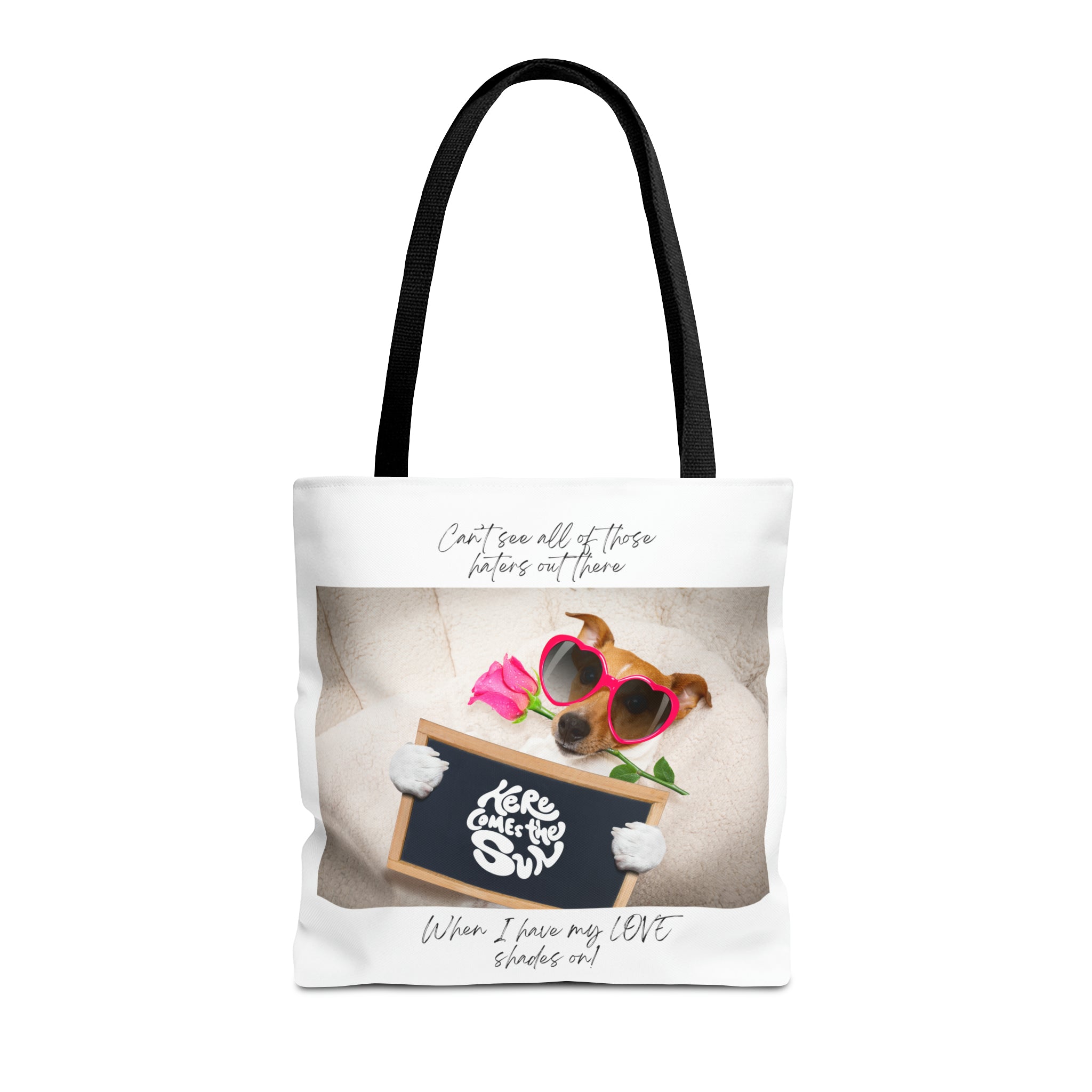 "Dog Love Shades" Tote Bag (AOP)