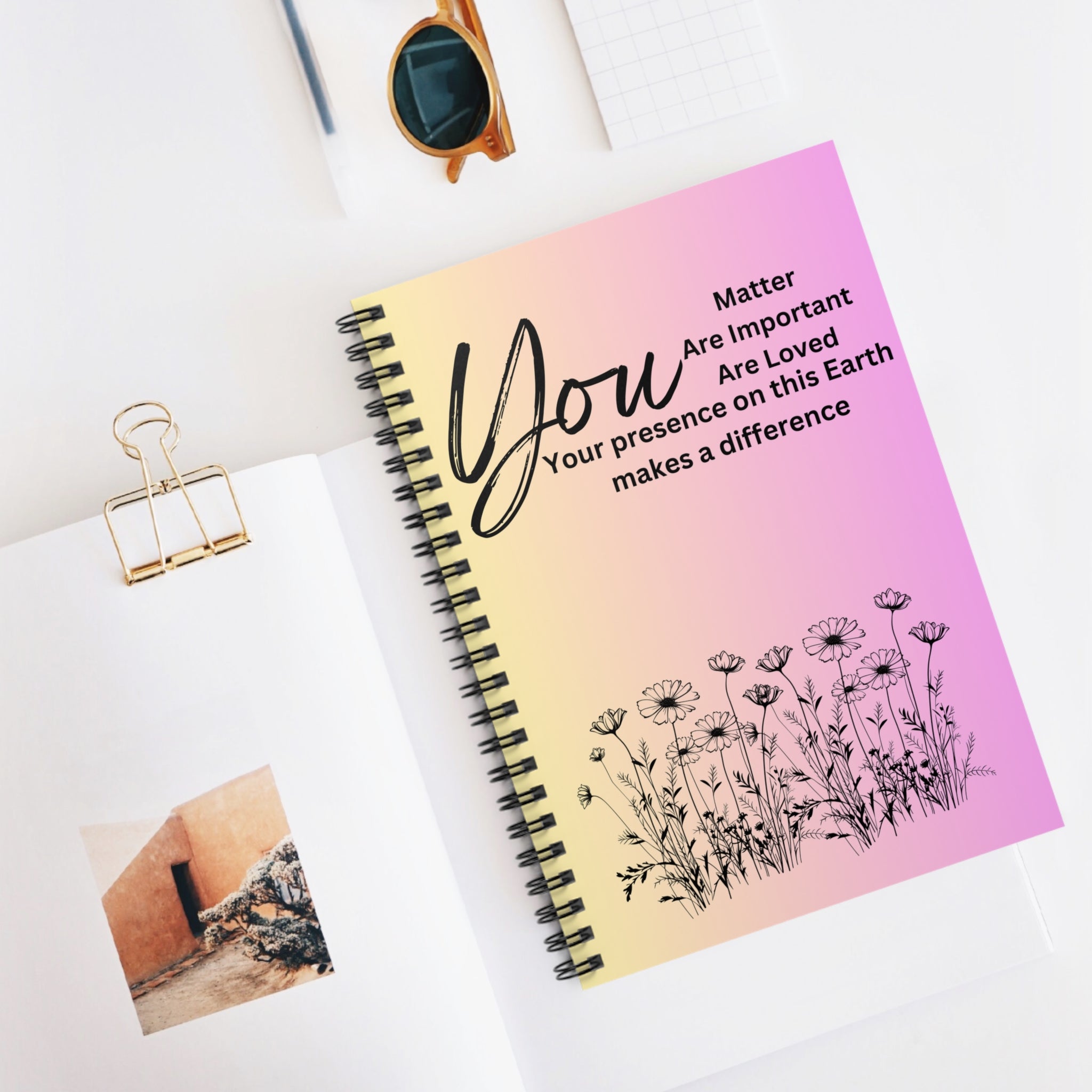 "You" Spiral Notebook - Ruled Line