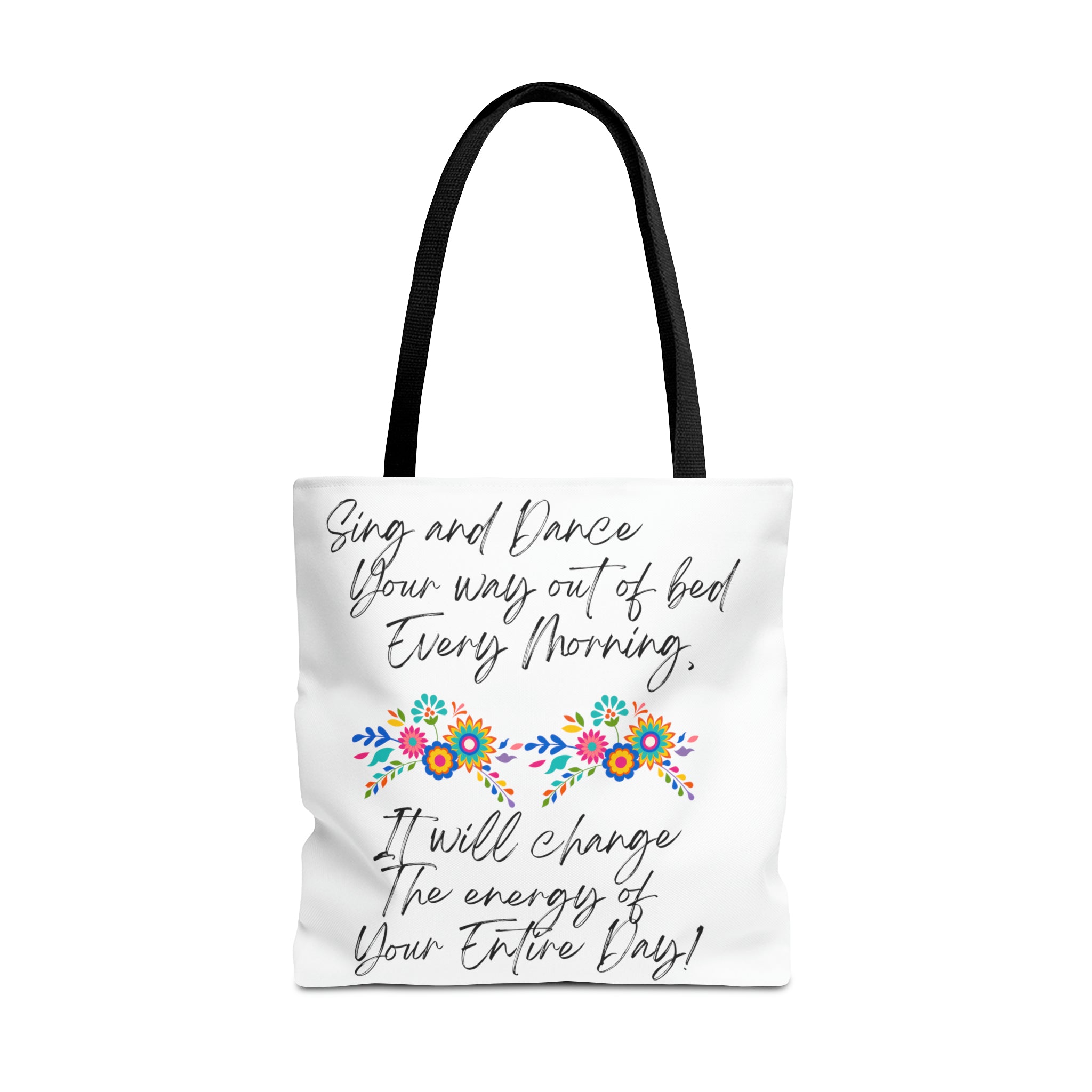"Sing and Dance Energy" Tote Bag (AOP)
