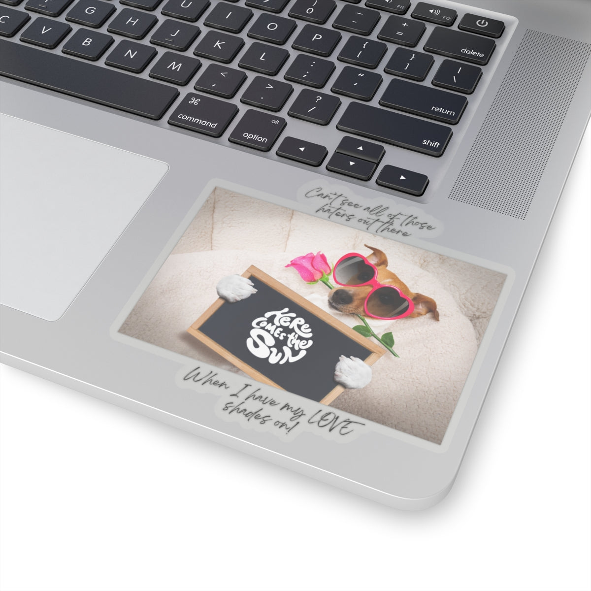 "Dog Love Shades" Kiss-Cut Stickers