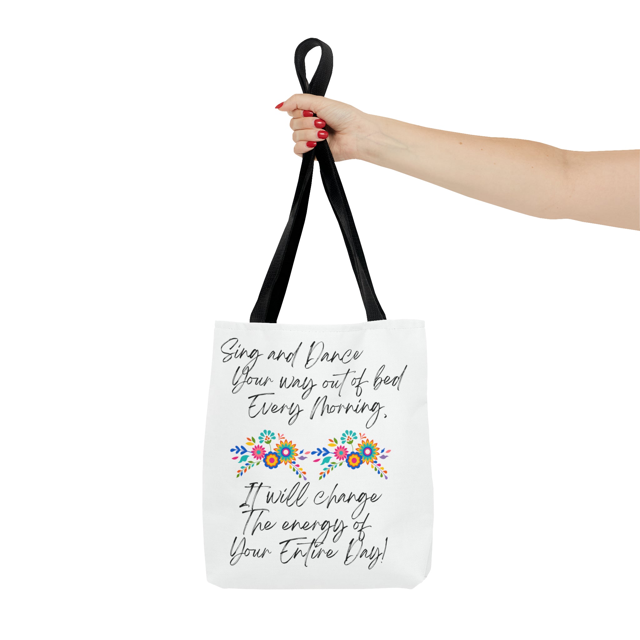 "Sing and Dance Energy" Tote Bag (AOP)