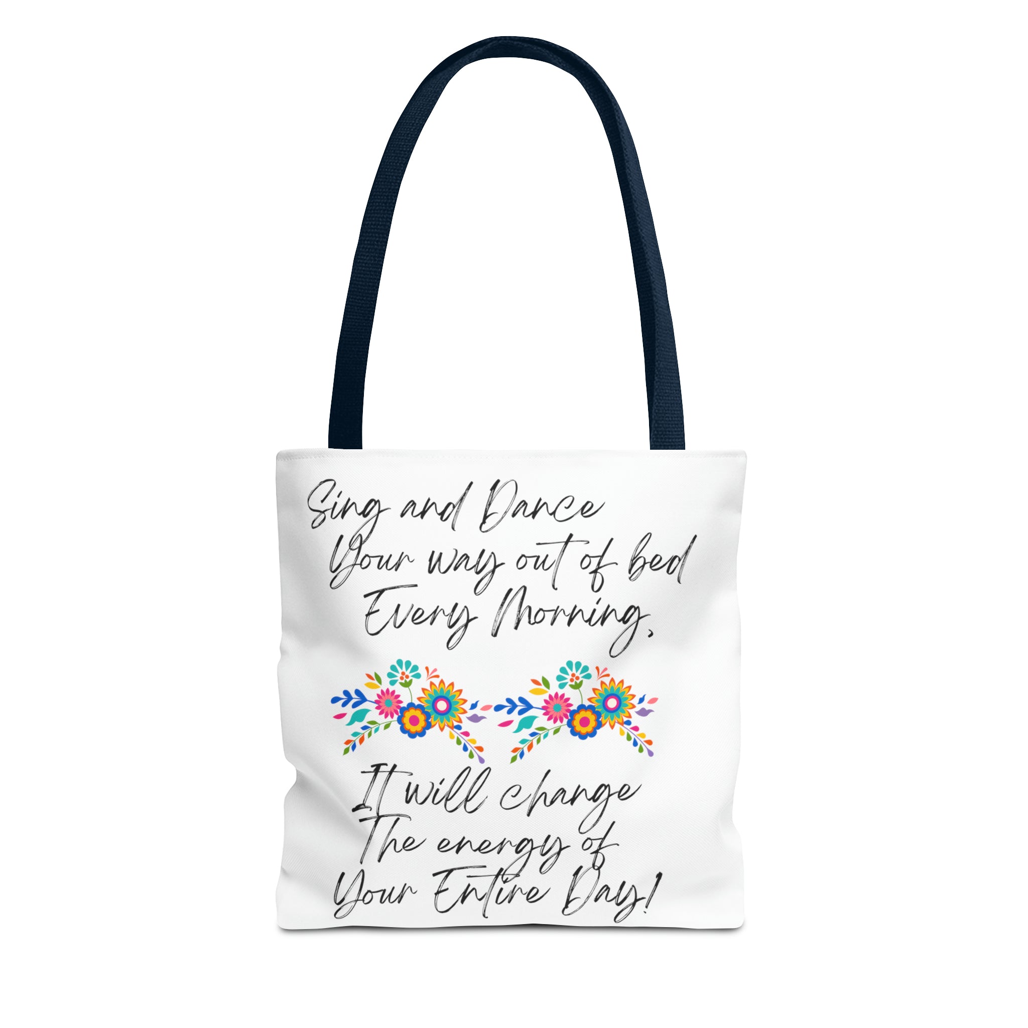 "Sing and Dance Energy" Tote Bag (AOP)