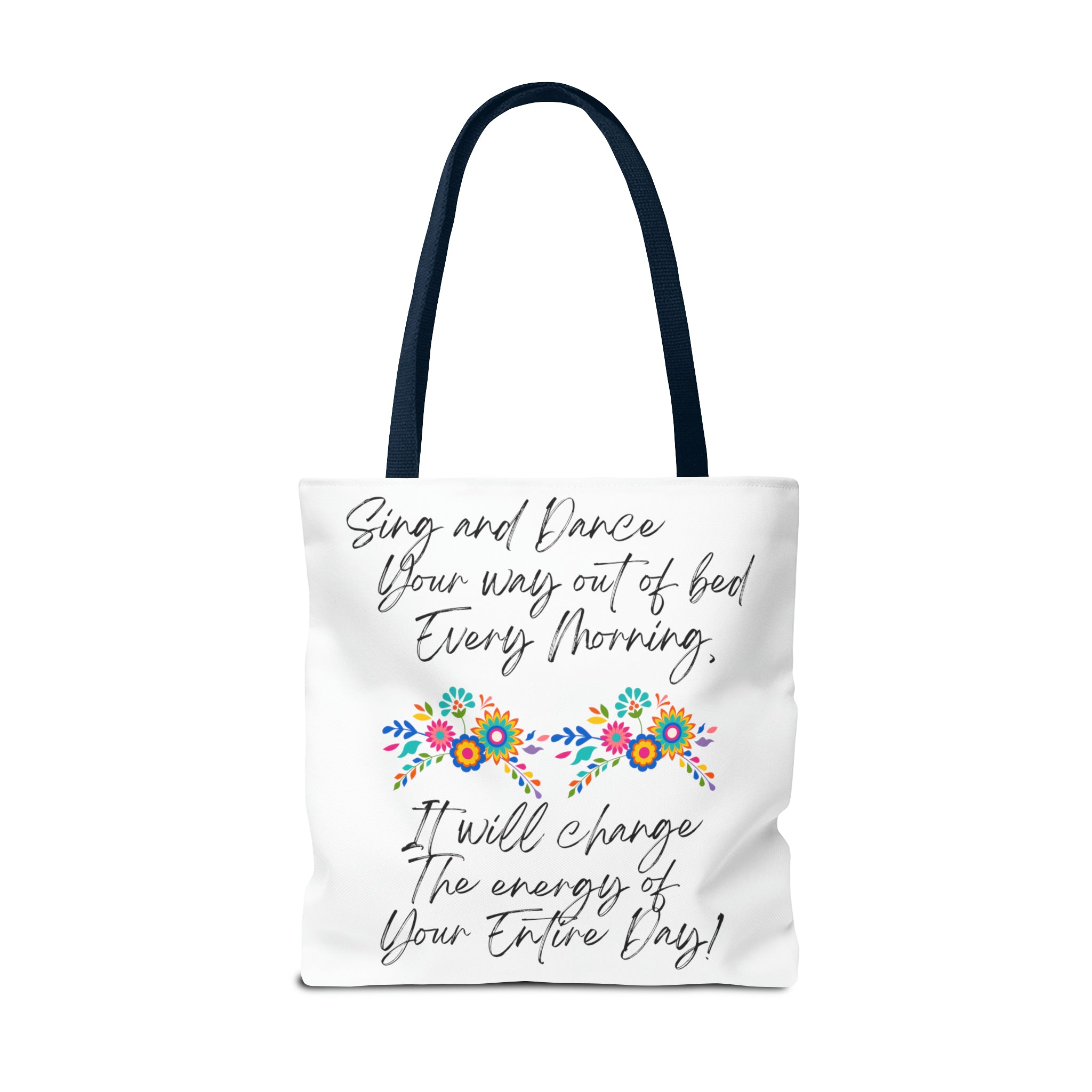 "Sing and Dance Energy" Tote Bag (AOP)