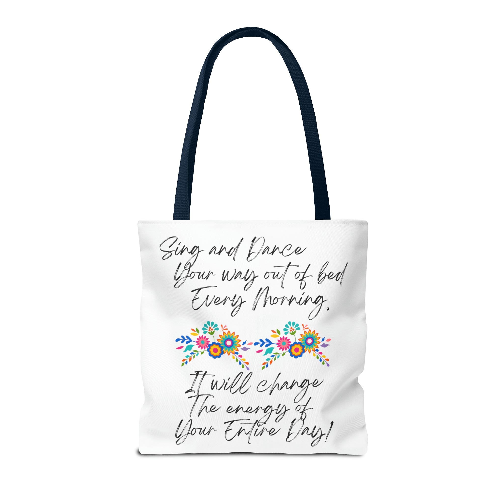 "Sing and Dance Energy" Tote Bag (AOP)