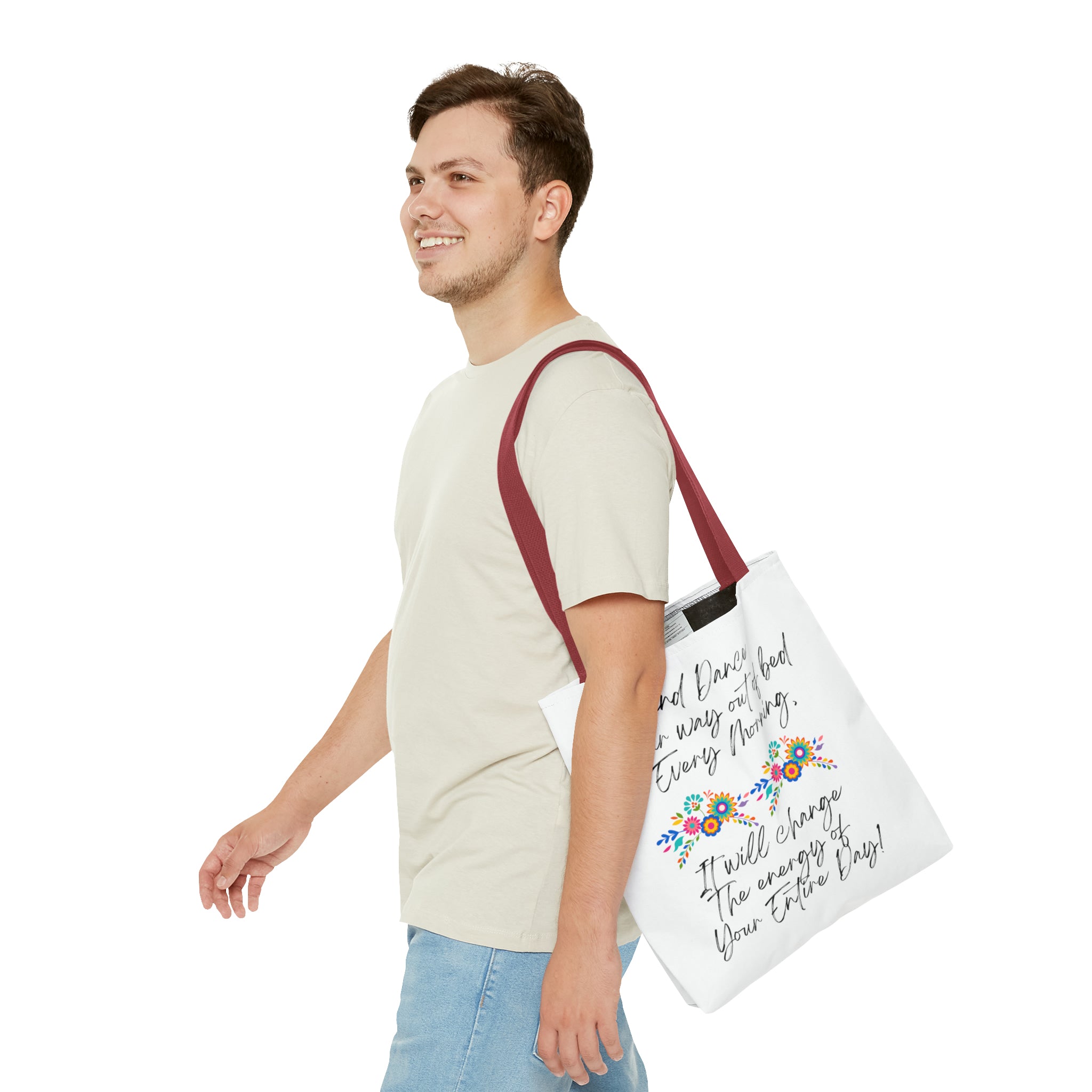 "Sing and Dance Energy" Tote Bag (AOP)