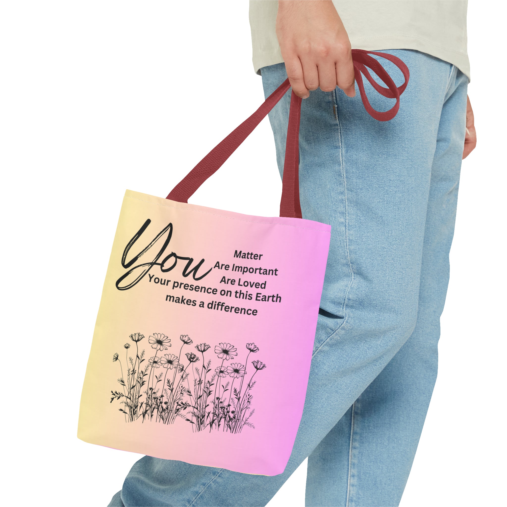 "You" Tote Bag (AOP)