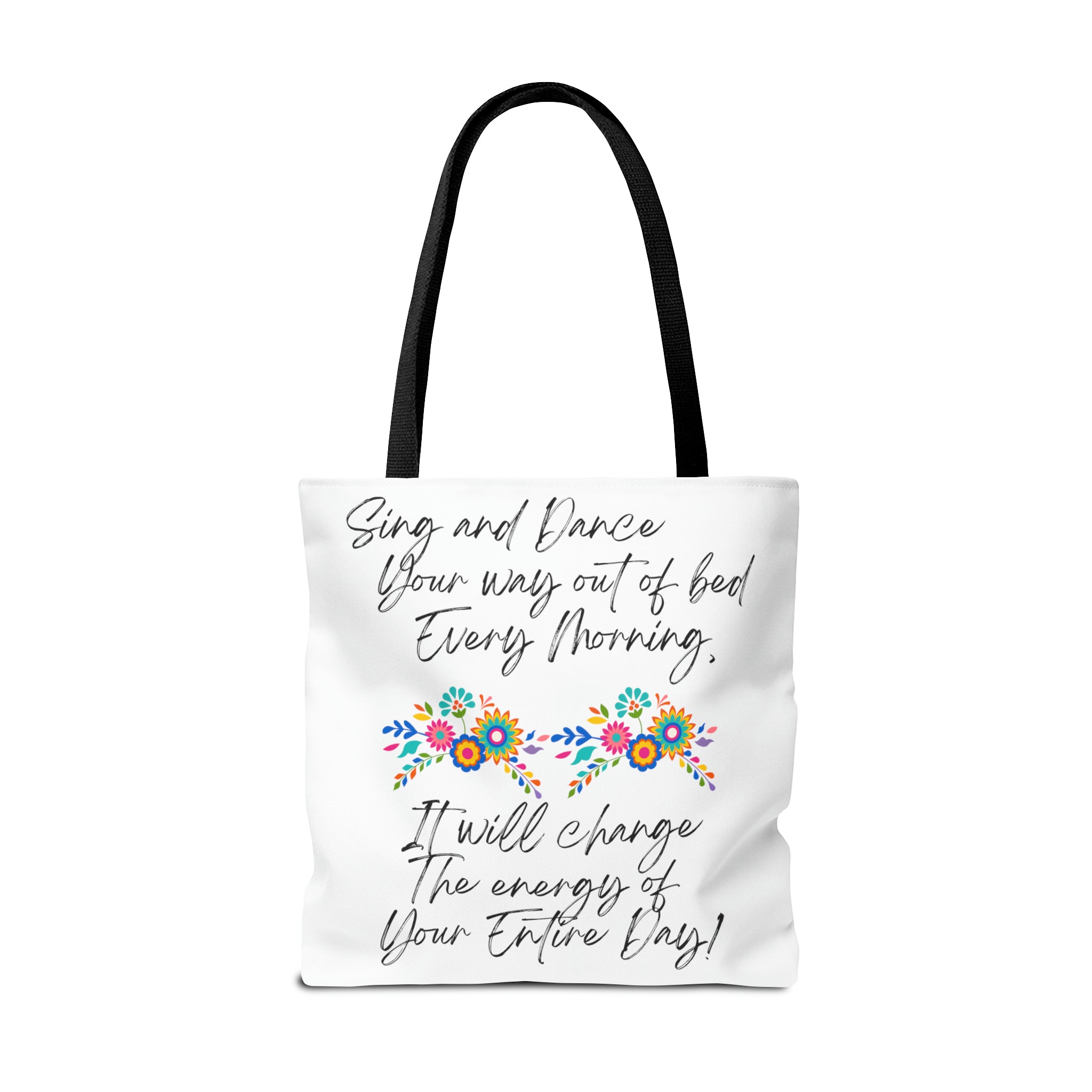 "Sing and Dance Energy" Tote Bag (AOP)
