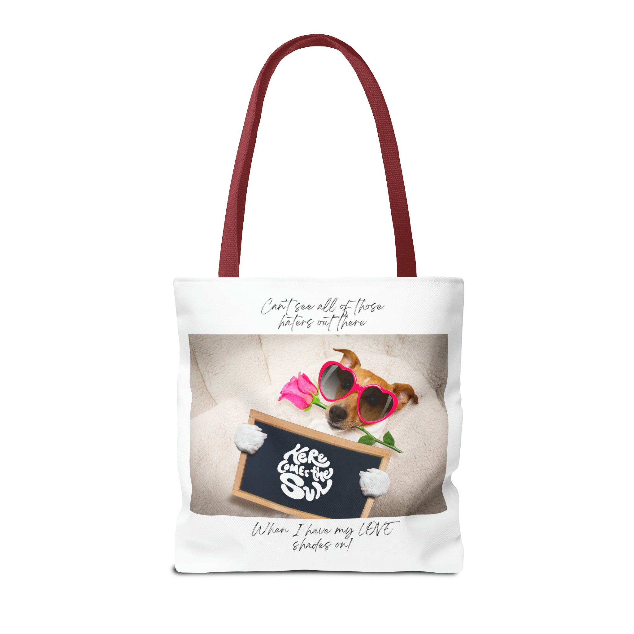 "Dog Love Shades" Tote Bag (AOP)